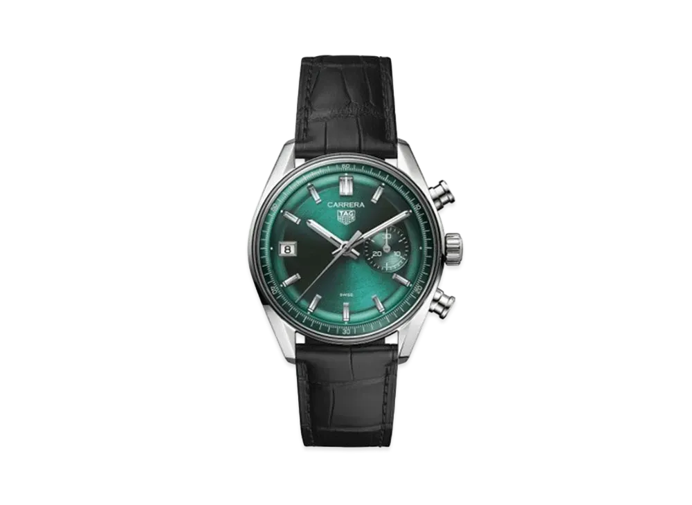 TAG Heuer Carrera Chronograph "Teal Green"