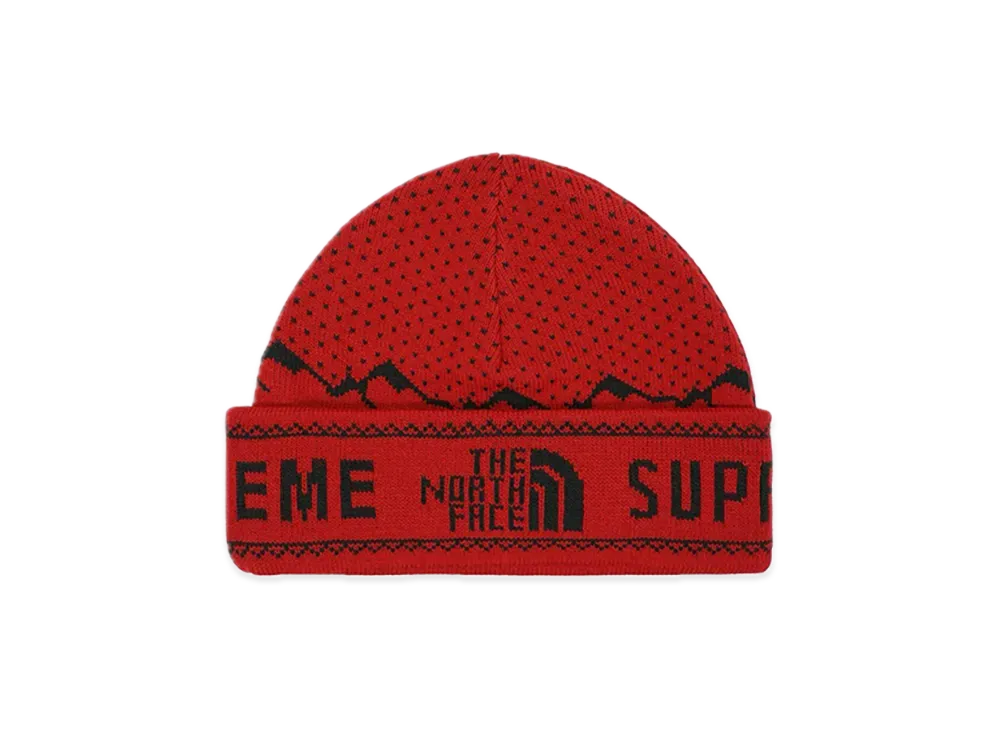 Supreme x The North Face Beanie "Red"