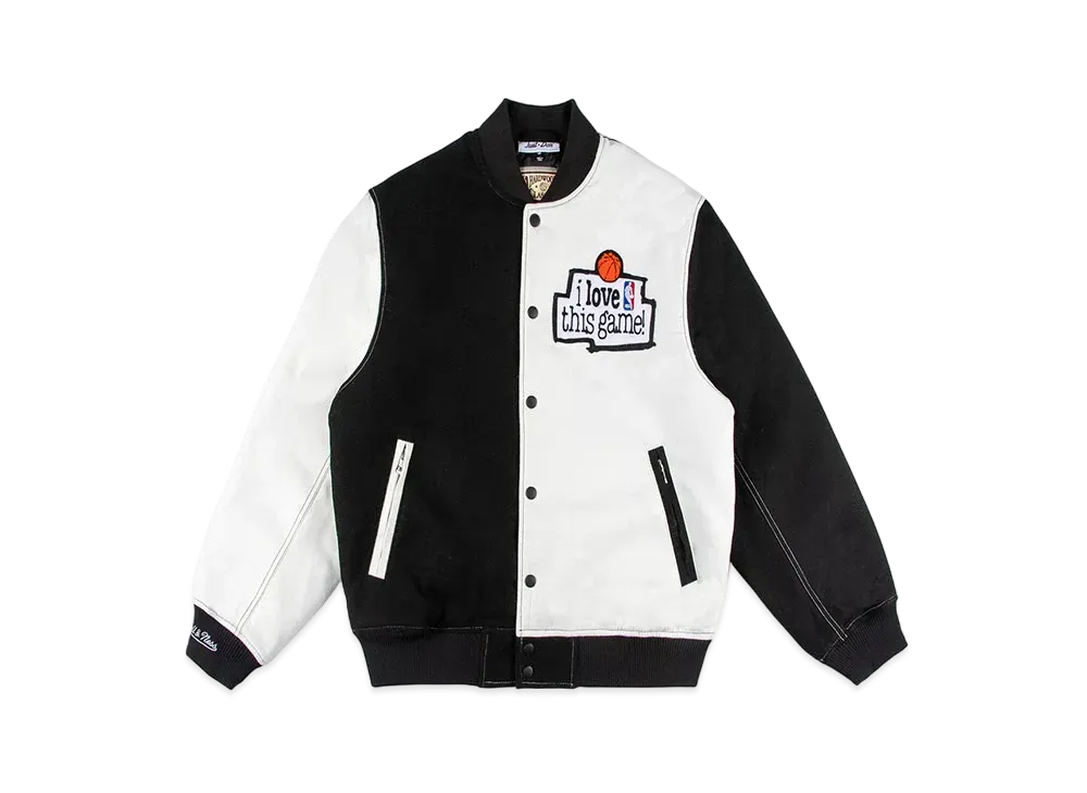 Just Don I Love This Game Jacket "Black/White"