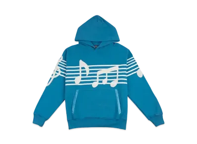 Just Don Sound Music Note Hoodie "Blue"