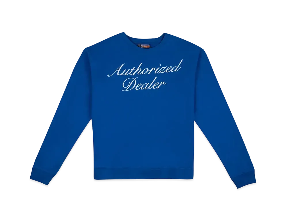 Just Don The Dealers Authorized Crewneck "Blue"