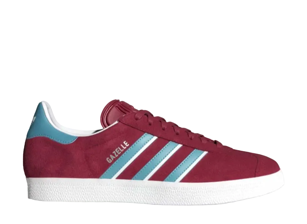 アディダス オリジナルス ガゼル "カレッジバーガンディ/プリラブドブルー/フットウェアホワイト"