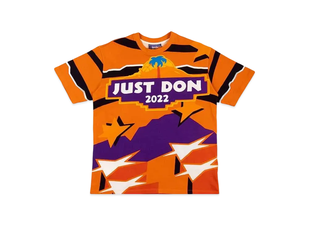 Just Don The Islanders T-Shirt "Orange/Multicolor"