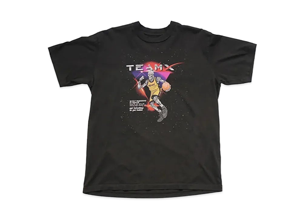 Just Don Robot Running Tee "Black"