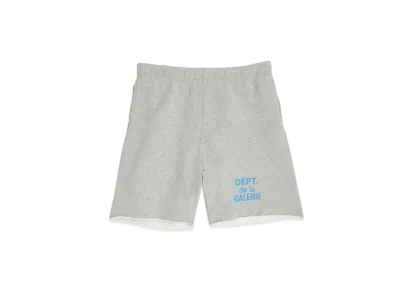 GALLERY DEPT. French Logo Sweat Shorts "Heather Grey"