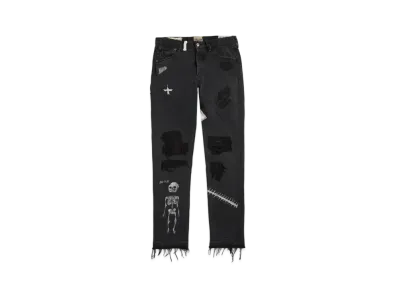 GALLERY DEPT. Fuck Face Denim "Black"