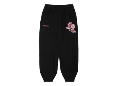 HYSTERIC GLAMOUR x genzai Collage Wide Sweat Pants "Black"
