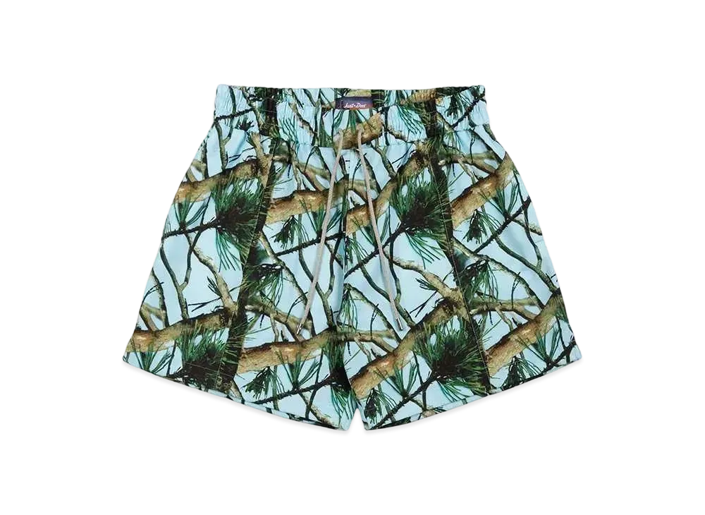 Just Don The Jungle Real Tree Shorts "Light Blue"