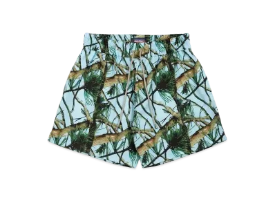 Just Don The Jungle Real Tree Shorts "Light Blue"