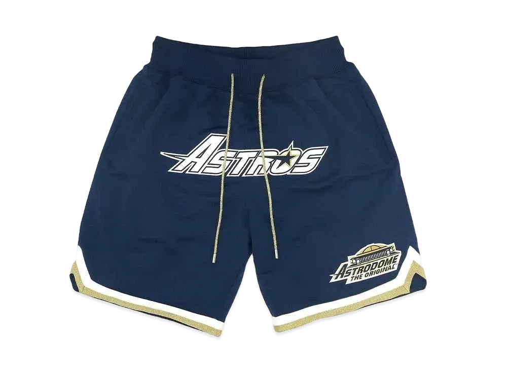 Just Don Houston Astros Shorts "Navy"