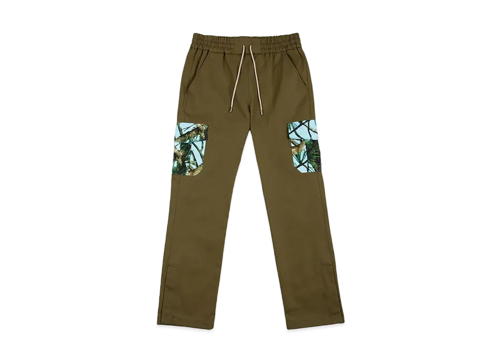 Just Don The Jungle Real Tree Track Pant "Olive"