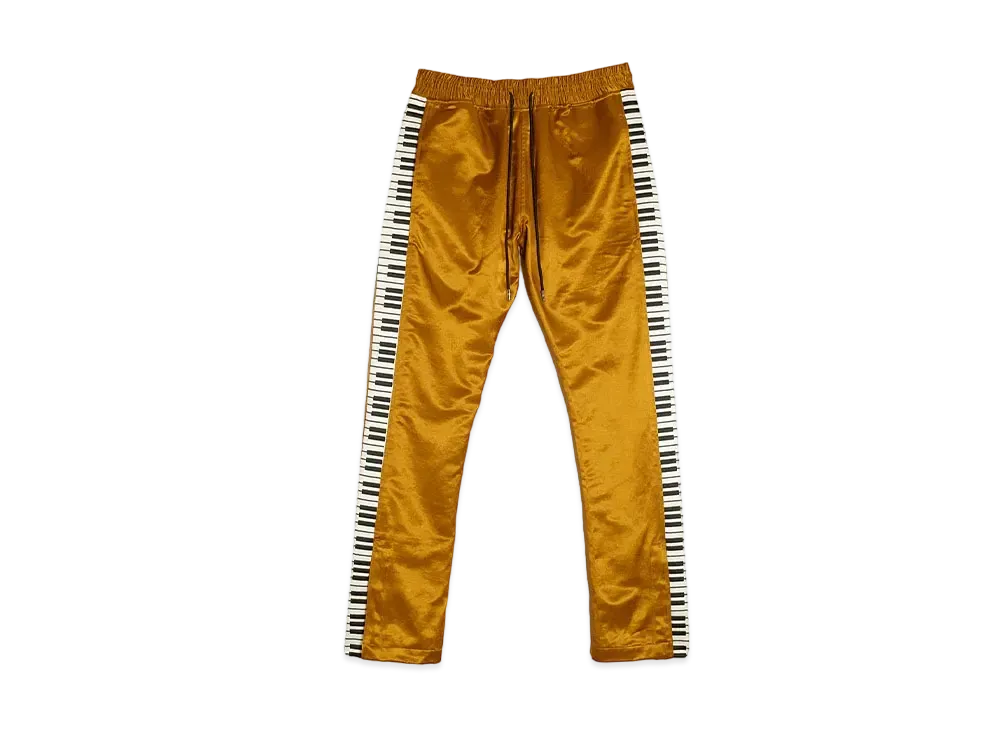 Just Don Piano Keys Tearaway Pants "Orange"