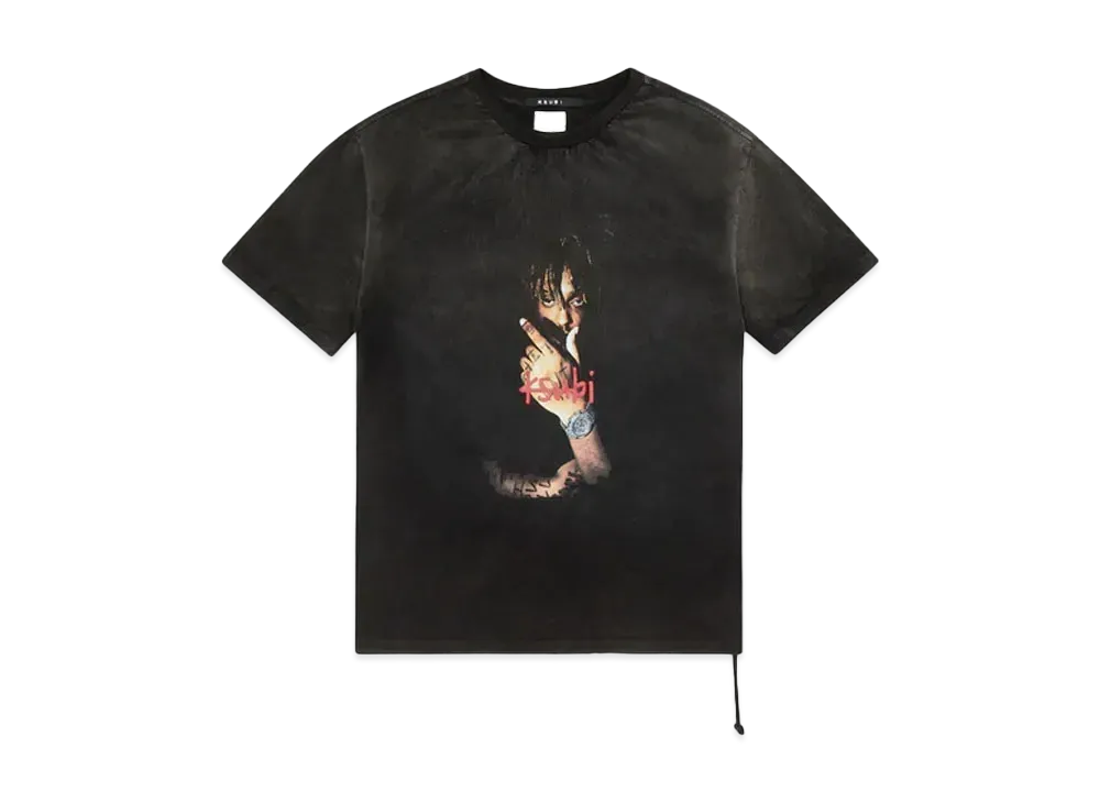 KSUBI 999 Juice Wrld Biggie SS Tee Jet Black Fade "Black"