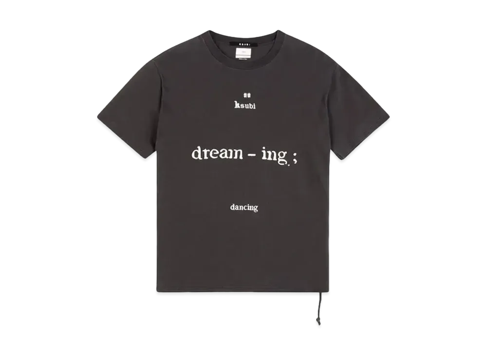 KSUBI Dreaming Kash SS Tee Faded Black "Black "