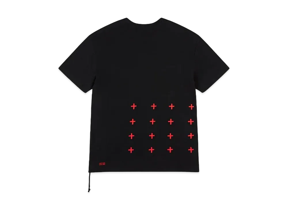 KSUBI 4x4 Biggie SS Tee Black/Red "Black/Red"