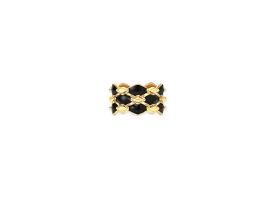 Louis Vuitton LV Malletage Ring "Noir"