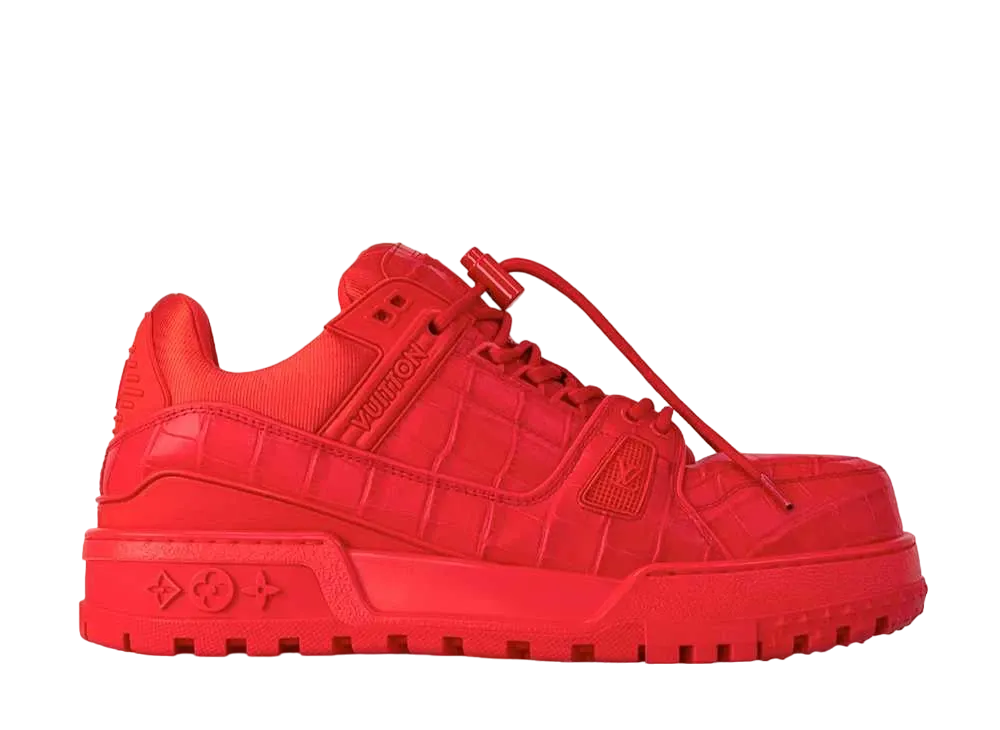 Louis Vuitton LV Trainer Maxi Sneaker "Rouge"