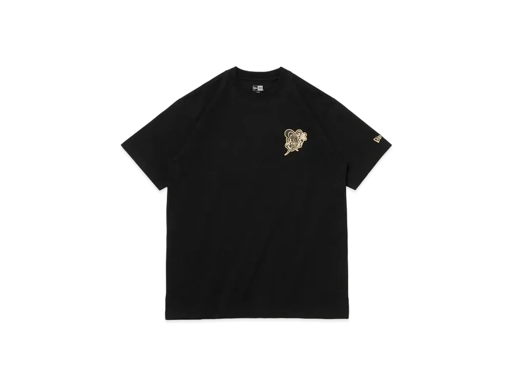 NEW ERA x ANNA SUI Short Sleeve Cotton Tee Regular Fit "Black"