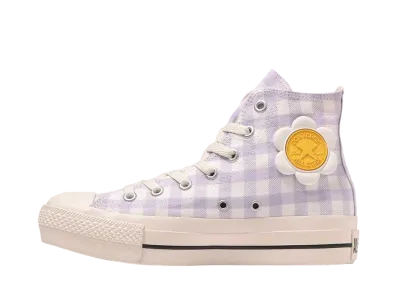 Converse Women's All Star PLTS Flowerpatch Hi "Lilac/White"