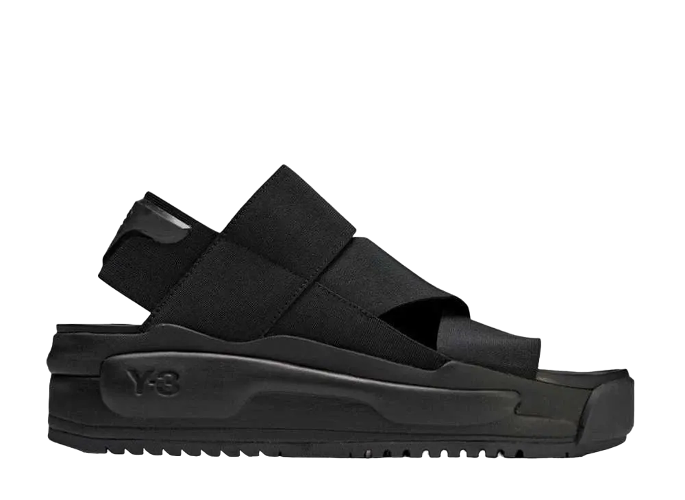 adidas Y-3 Rivalry Sandals "Black"