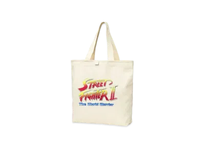NEW ERA x STREET FIGHTER 2 Canvas Tote 22L Originators of the True Fitted "Ivory"