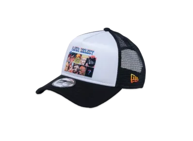 NEW ERA x STREET FIGHTER 2 9FORTY A-Frame Tracker Player Select "White/Black"