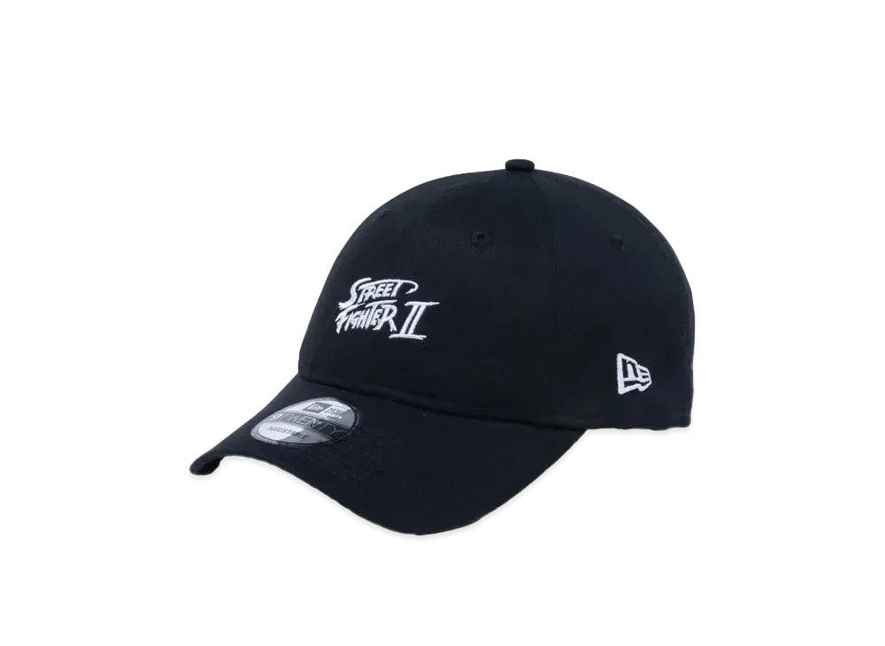 NEW ERA x STREET FIGHTER 2 9Twenty Title Logo "Black"