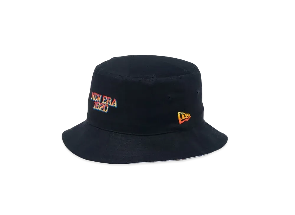 NEW ERA x STREET FIGHTER 2 Bucket 01 Reversible Character All Over Print "Black"
