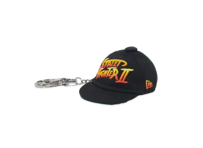 NEW ERA x STREET FIGHTER 2 Cap Keychain 1P "Black"