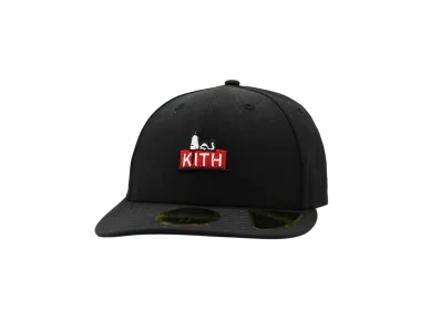 Kith x Peanuts 59FIFTY Low Profile Fitted "Black"