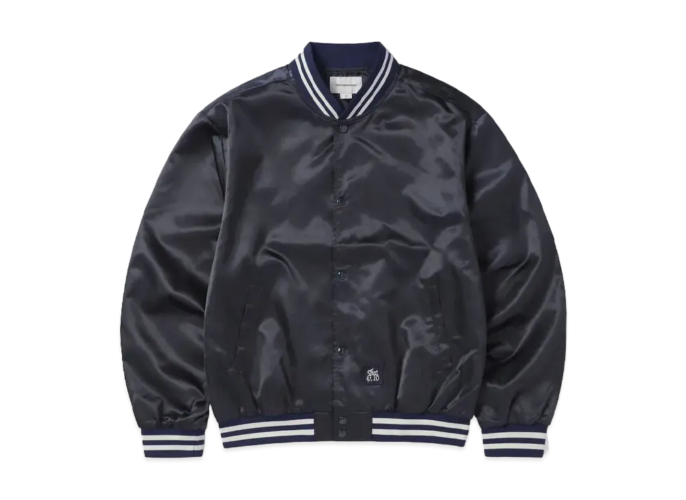 thisisneverthat Satin Jacket "Navy"