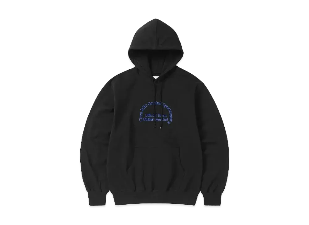 thisisneverthat TNT Team Hoodie "Off Black"