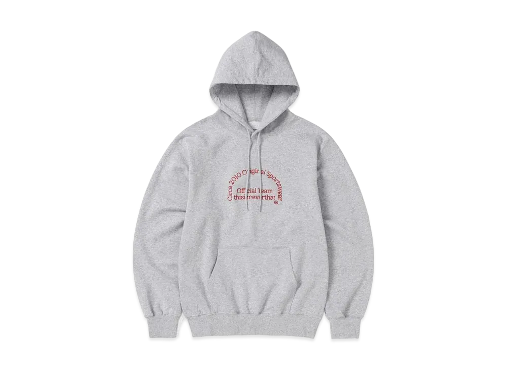 thisisneverthat TNT Team Hoodie "Heather Grey"
