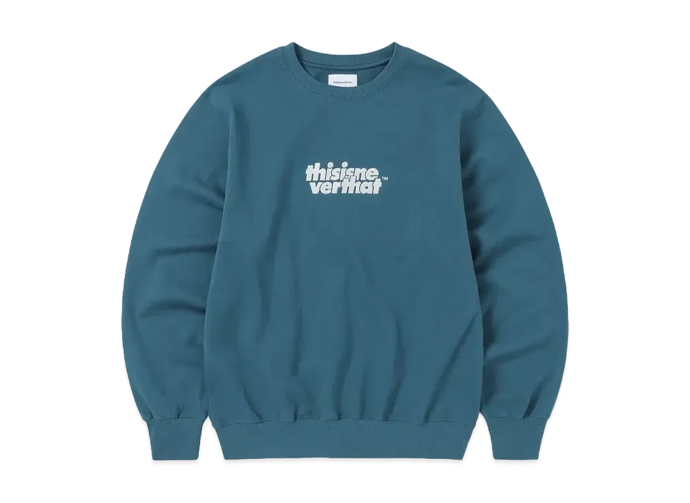 thisisneverthat OL-Logo Crewneck "Light Navy"