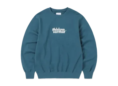 thisisneverthat OL-Logo Crewneck "Light Navy"