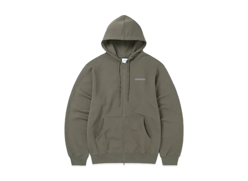 thisisneverthat DSN-Logo Zip Hoodie "Dark Mocha"