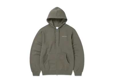 thisisneverthat DSN-Logo Zip Hoodie "Dark Mocha"