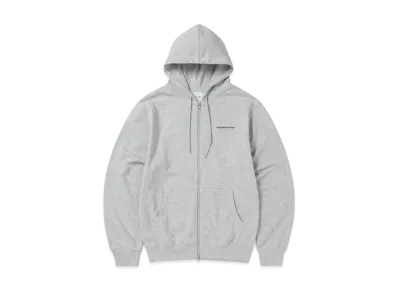 thisisneverthat DSN-Logo Zip Hoodie "Heather Grey"