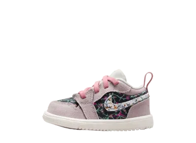 Nike TD Jordan 1 Low ALT SE "Platinum Violet/Anthracite/Red Stardust/Sail"