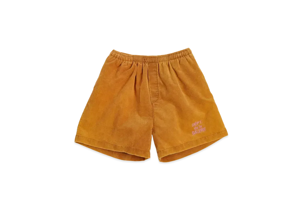 GALLERY DEPT. Vintage Cord Zuma Shorts "Gold"