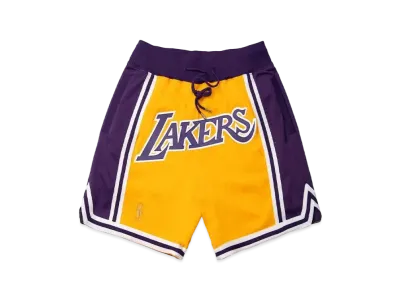 Just Don Los Angeles Lakers Shorts "Yellow/Purple"