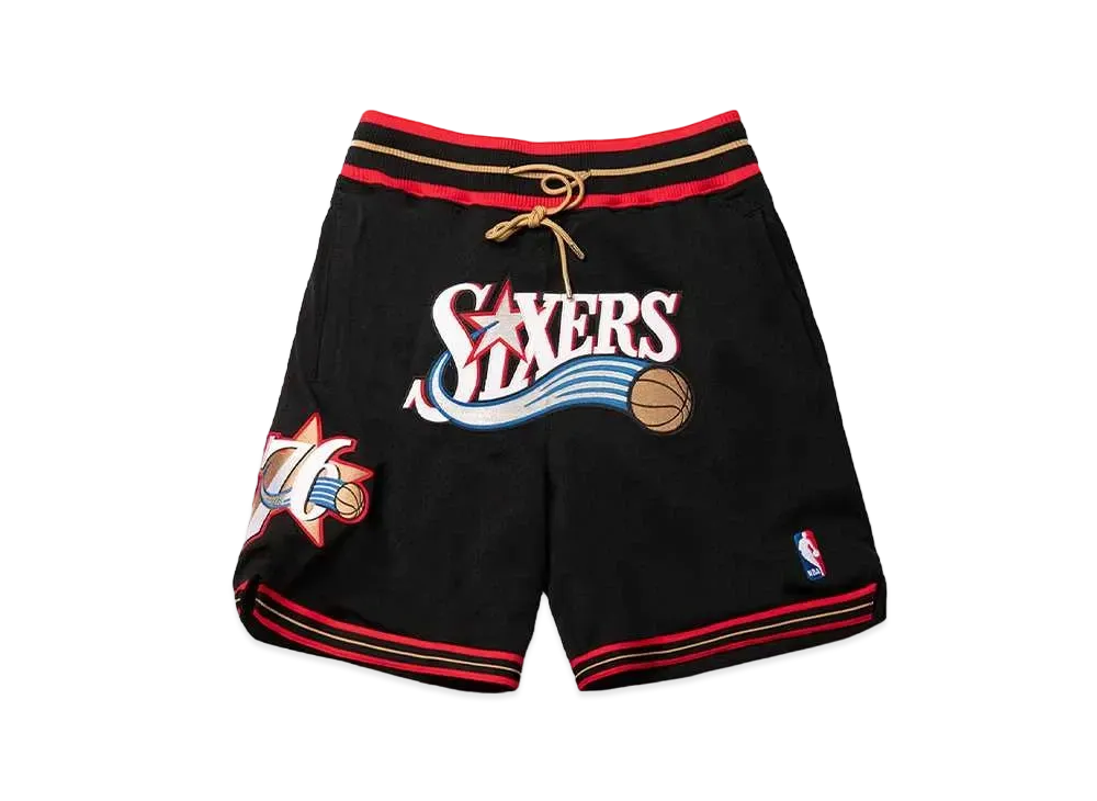 Just Don Philadelphia 76ers Shorts "Black"