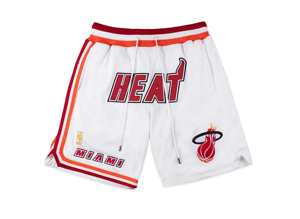 Just Don Miami Heat Shorts "White"