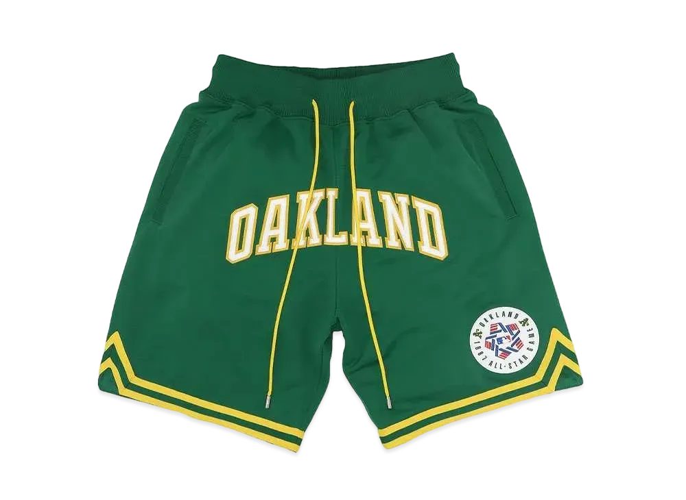 Just Don Oakland Athletics Shorts "Green"