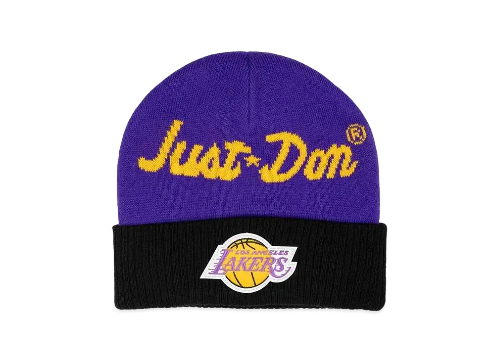 Just Don Los Angeles Lakers Beanie "Purple"