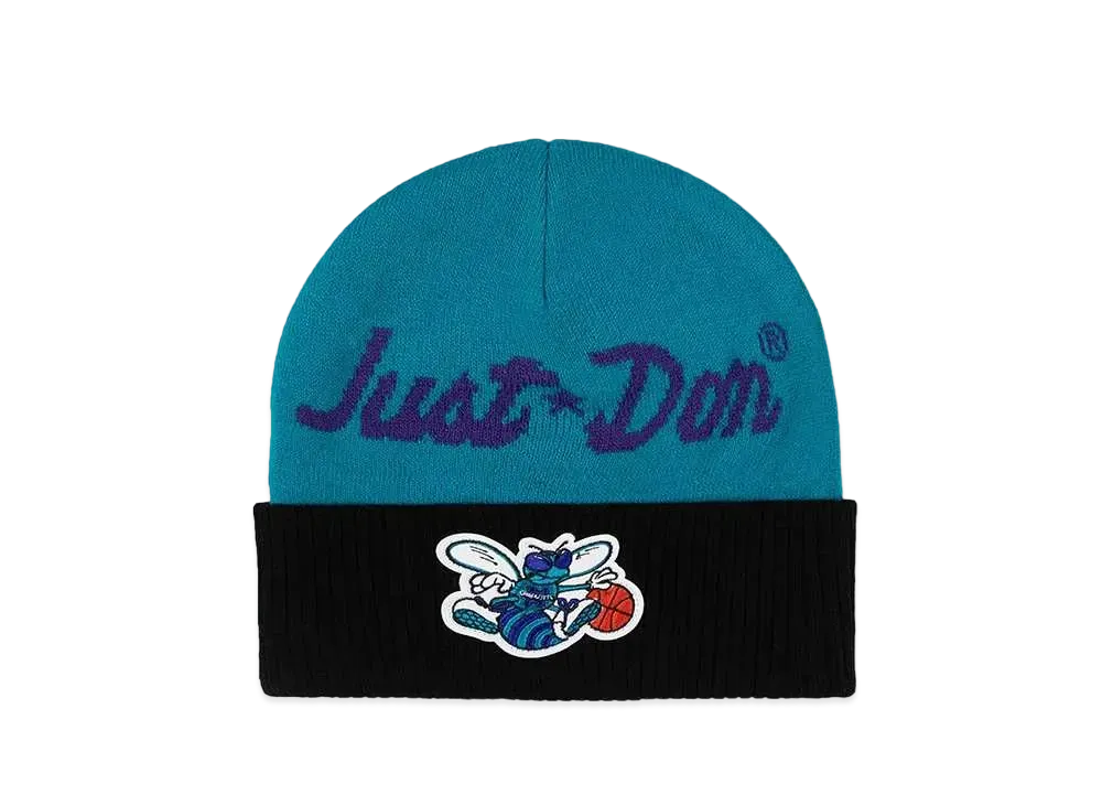 Just Don Charlotte Hornets Beanie "Blue"