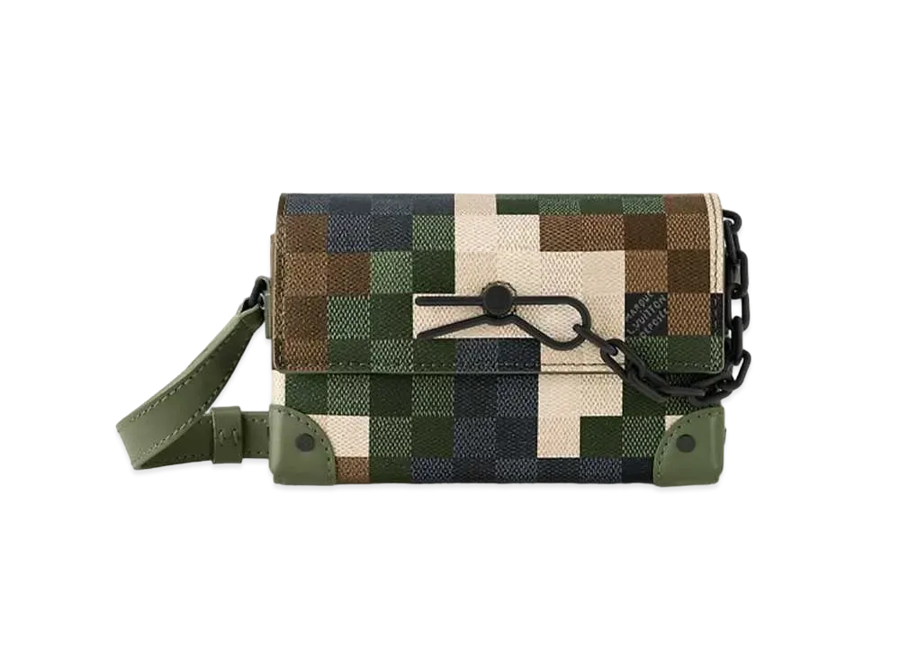 Louis Vuitton Steamer Wearable Wallet "Damoflage Green"