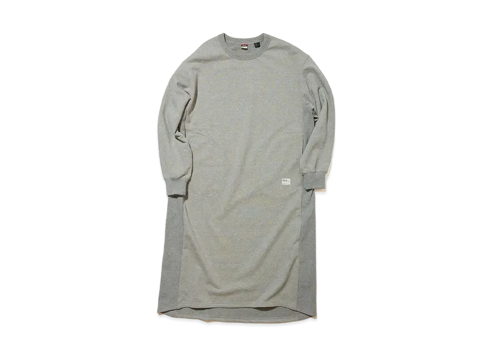 NANGA Eco Hybrid Crew Neck One Piece "L.Grey"