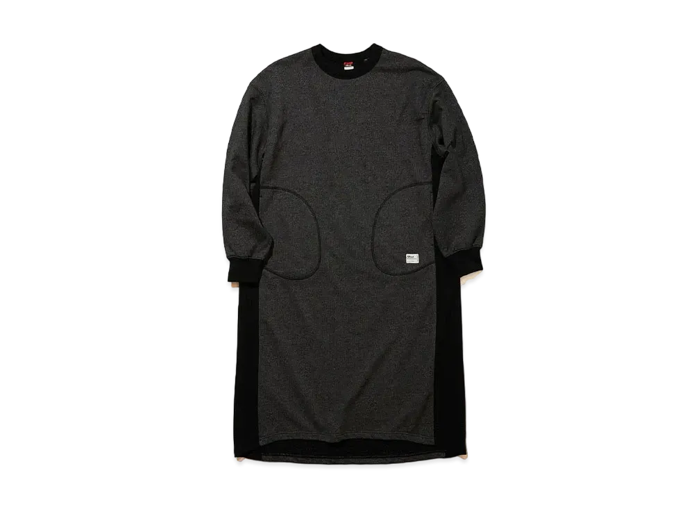 NANGA Eco Hybrid Crew Neck One Piece "Black"