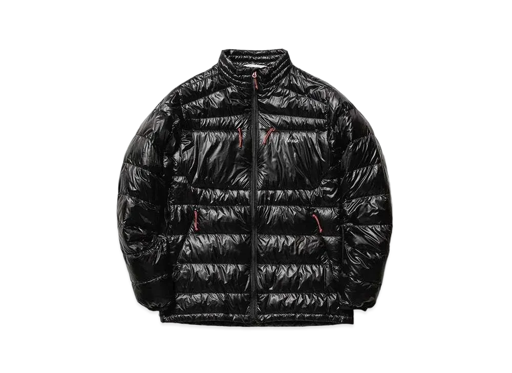 NANGA Minimarhythm Down Zip Blouson "Black/Black"